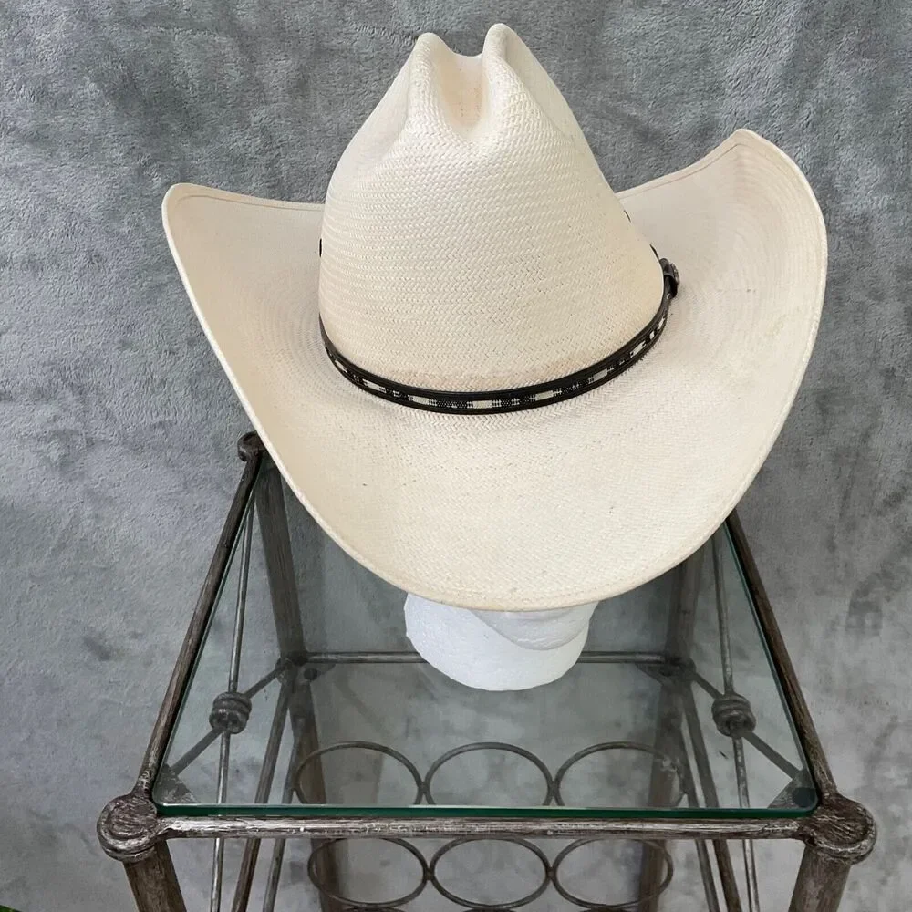 Bailey U-Rollit Shantung Panama 4X Cowboy Hat Ivory  S/M size